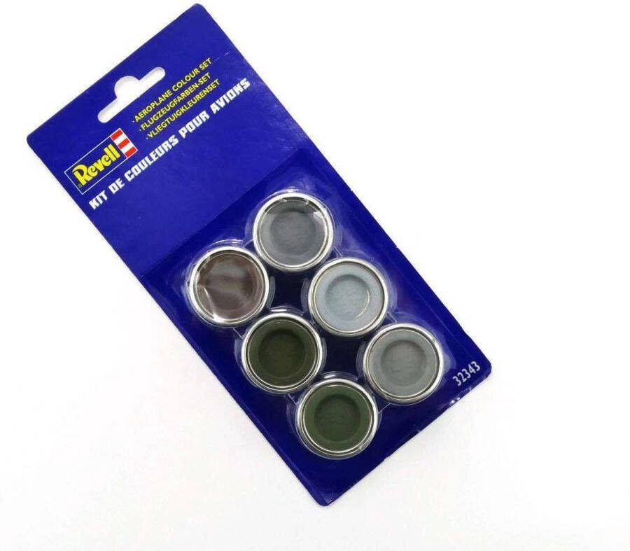 Revell 32343 Aircraft Colours Enamel Set Verf potje Verf set