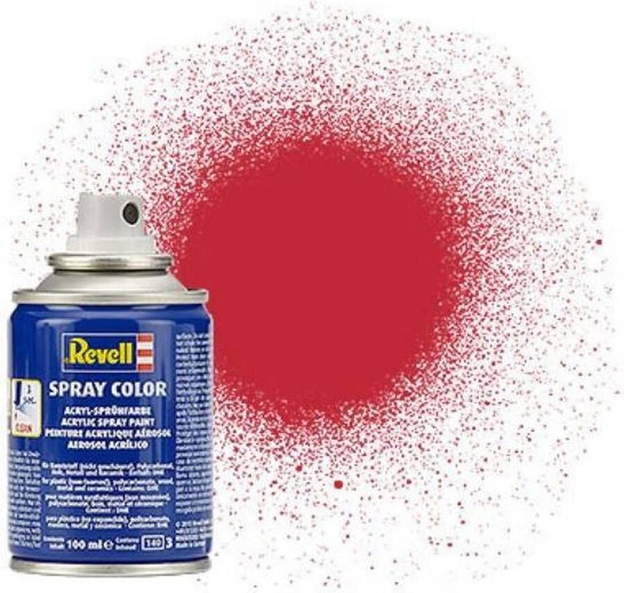 Revell #36 Carmine Red Matt Acryl Spray 100ml Verf spuitbus