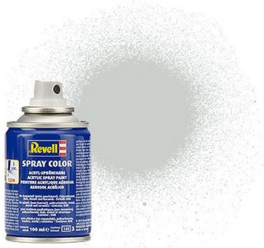 Revell #371 Light Grey Satin Acryl spray 100ml Verf spuitbus