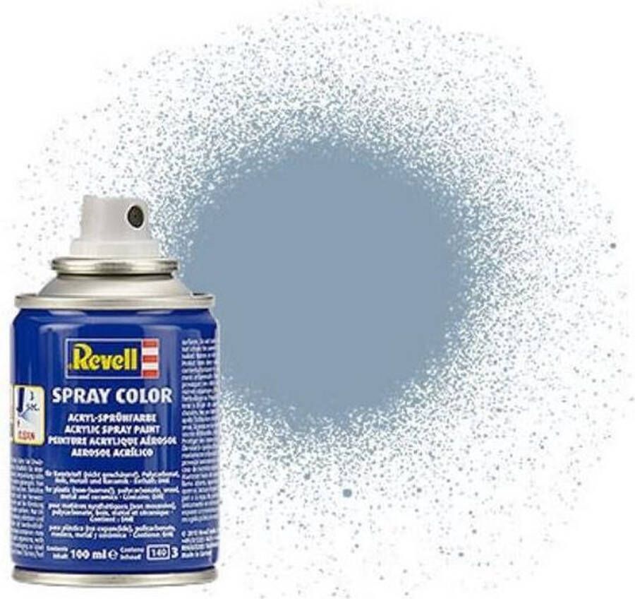Revell #374 Grey Satin Acryl Spray 100ml Verf spuitbus