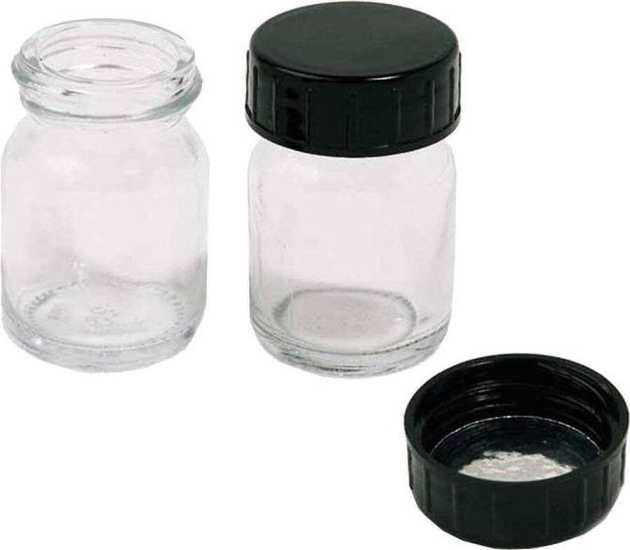Revell 38300 Empty Glas Bottle with Lid for Painting Verf potje