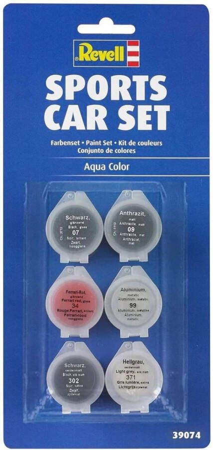 Revell 39074 Sport Car Colors Acryl Set Verf set