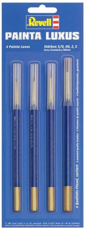 Revell 39629 Painta Luxus Marten brushes assorted Pense(e)l(en)