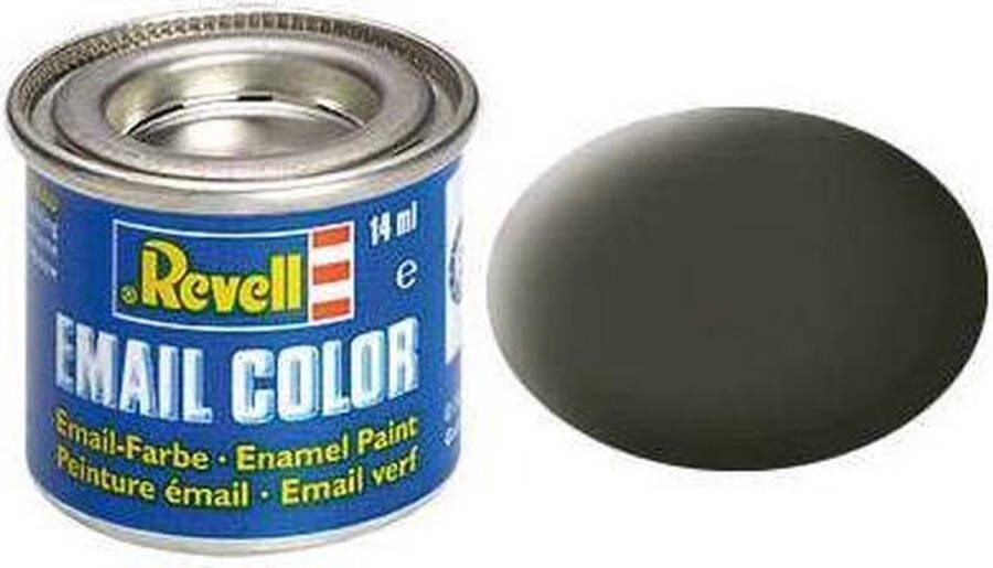 Revell #42 Olive Yellow Matt Enamel 14ml Verf potje