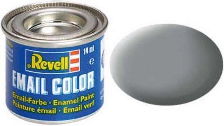 Revell #43 Middle Grey Matt USAF Enamel 14ml Verf potje