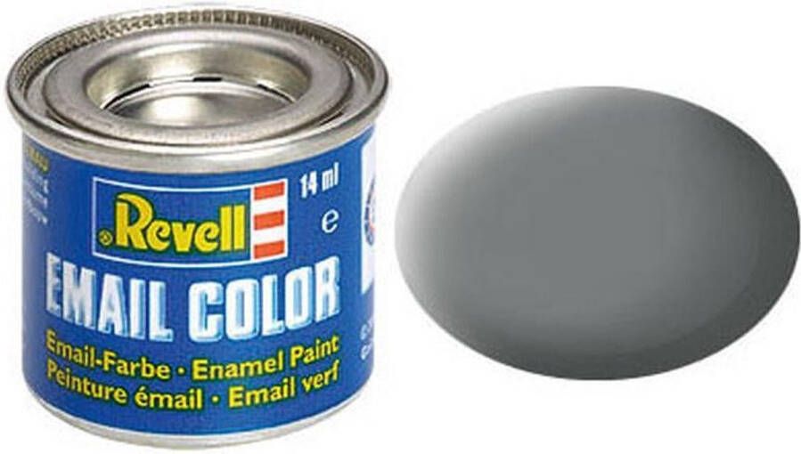 Revell #47 Mouse Grey Matt RAL7005 Enamel 14ml Verf potje