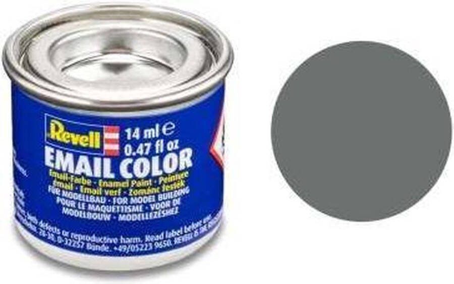Revell #47 Mouse Grey Matt RAL7005 Enamel 14ml Verf potje