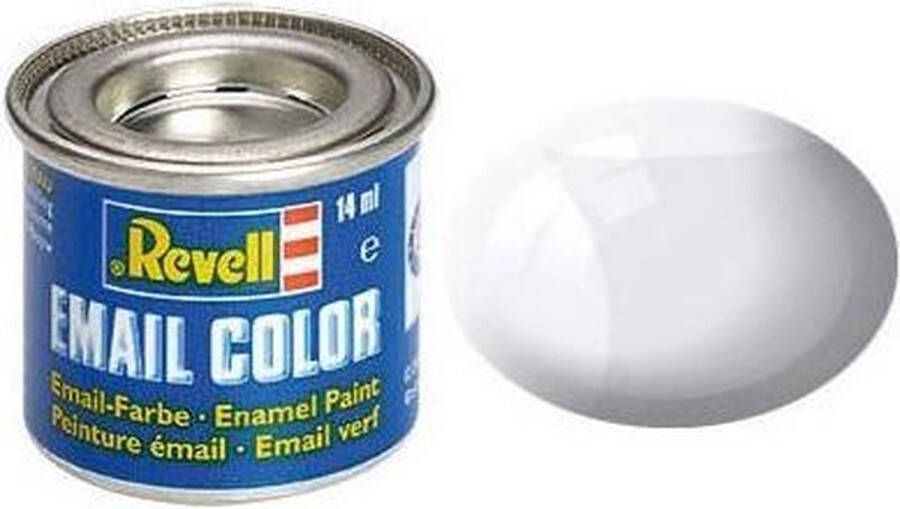 Revell #5 White Matt RAL9001 Enamel 14ml Verf potje