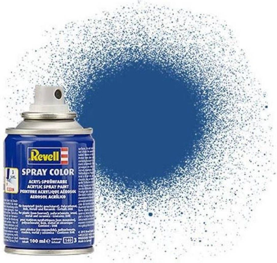 Revell #56 Blue Matt Acryl Spray 100ml Verf spuitbus