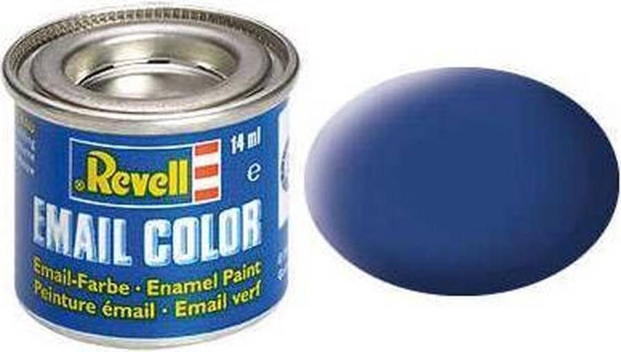 Revell #56 Blue Matt RAL5000 Enamel 14ml Verf potje