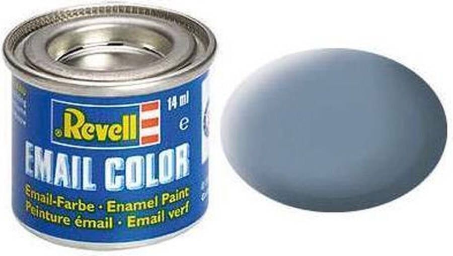 Revell #57 Grey Matt RAL7000 Enamel 14ml Verf potje