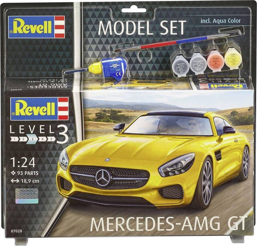 Revell Model Set Mercedes-AMG GT nu met extra gratis hobbymes !