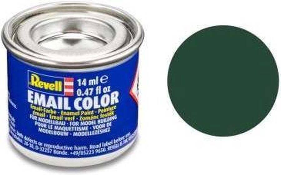 Revell #68 Dark Green Matt RAF Enamel 14ml Verf potje