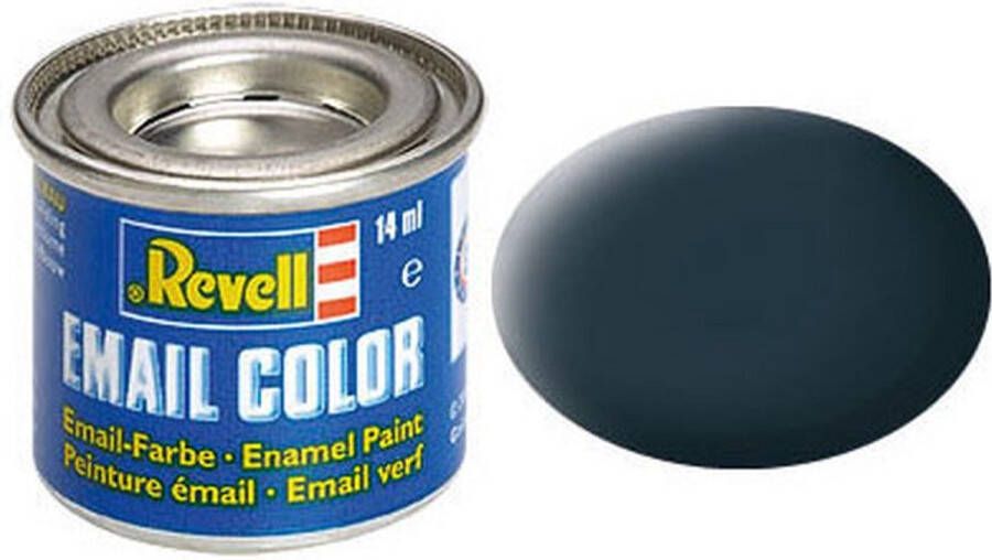 Revell #69 Granite Grey Matt RAL7026 Enamel 14ml Verf potje