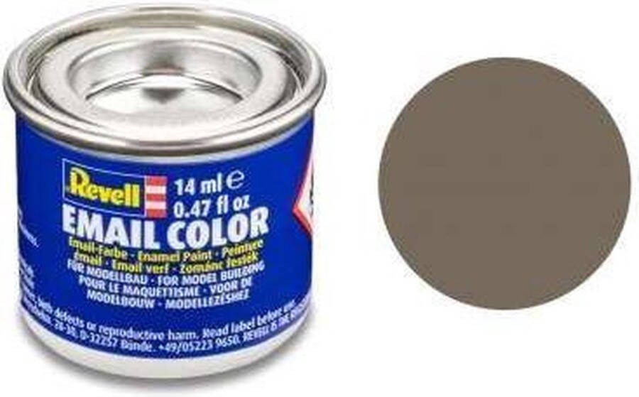 Revell #87 Earth Brown Matt RAL7006 Enamel 14ml Verf potje