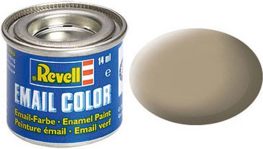 Revell #89 Beige Matt RAL1019 Enamel 14ml Verf potje