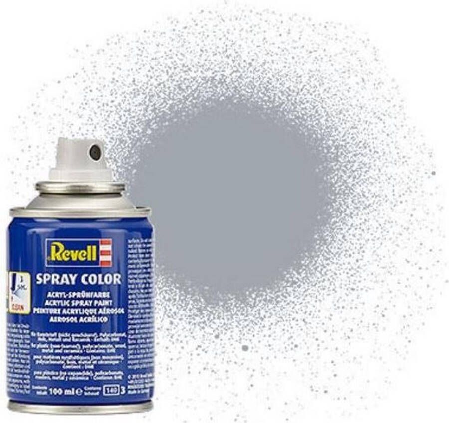 Revell #90 Silver Metallic Acryl Spray 100ml Verf spuitbus