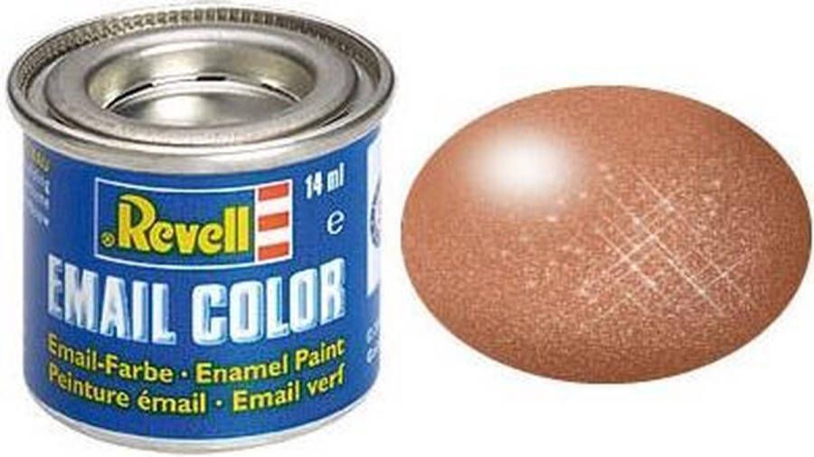 Revell #93 Copper Metallic Enamel 14ml Verf potje