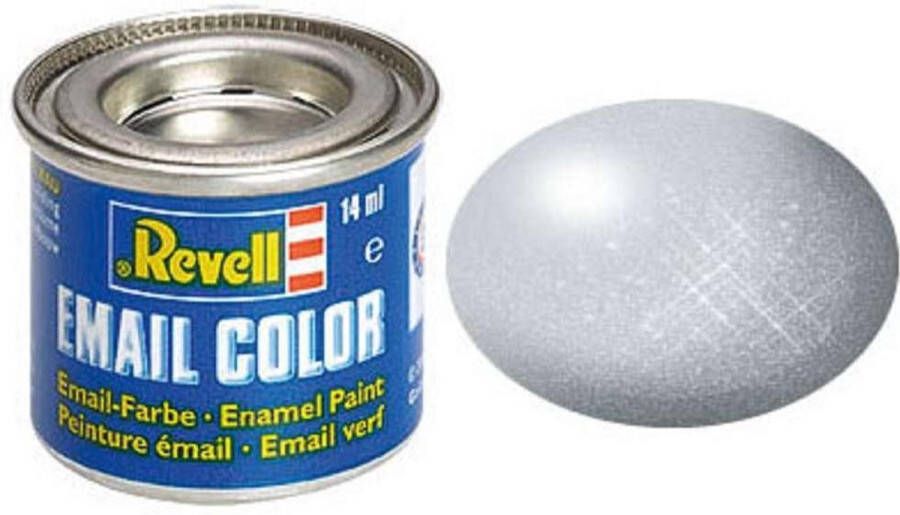 Revell #99 Aluminium Metallic Enamel 14ml Verf potje