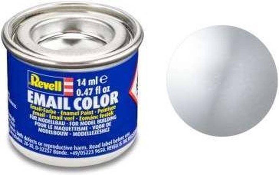 Revell #99 Aluminium Metallic Enamel 14ml Verf potje