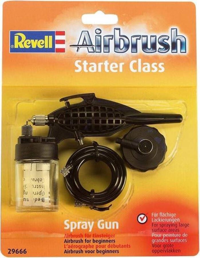 Revell Airbrush Pistool Starter Class Zwart