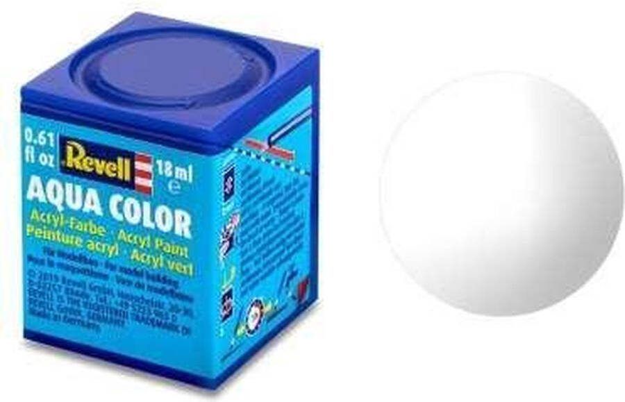 Revell Aqua #1 Clear Gloss Acryl 18ml Verf potje
