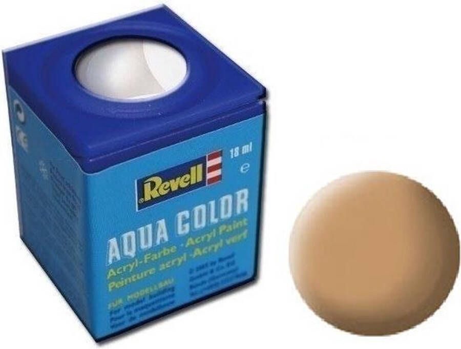 Revell Aqua #17 Africa Brown Matt Acryl 18ml Verf potje