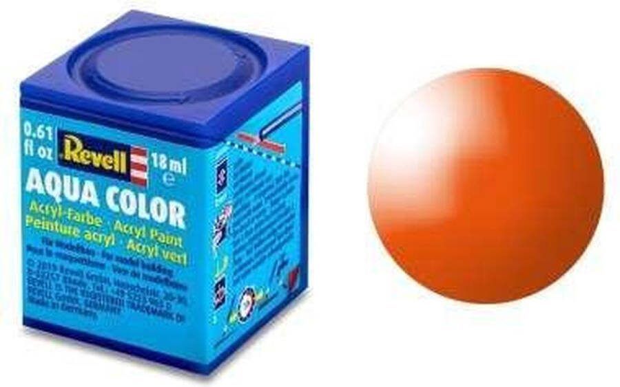 Revell Aqua #30 Orange Gloss RAL2004 Acryl 18ml Verf potje