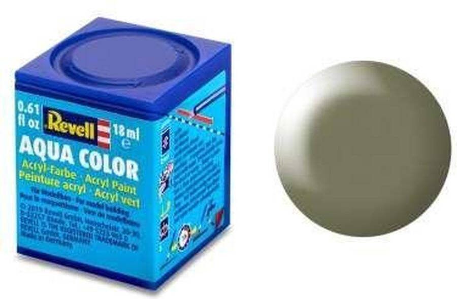 Revell Aqua #362 Greyish Green Satin RAL6013 Acryl 18ml Verf potje