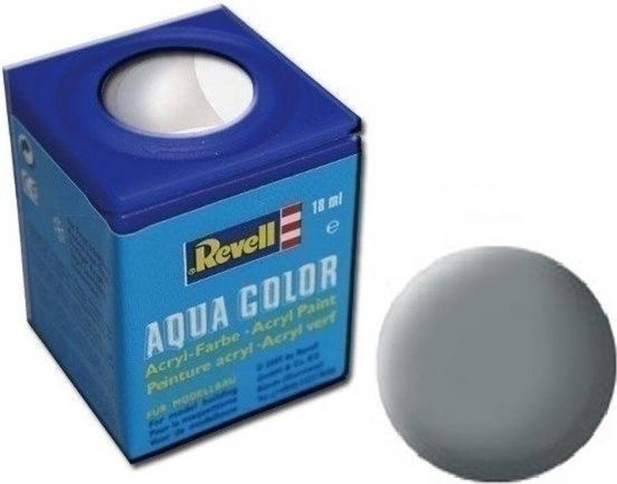 Revell Aqua #43 Middle Grey Matt USAF Acryl 18ml Verf potje