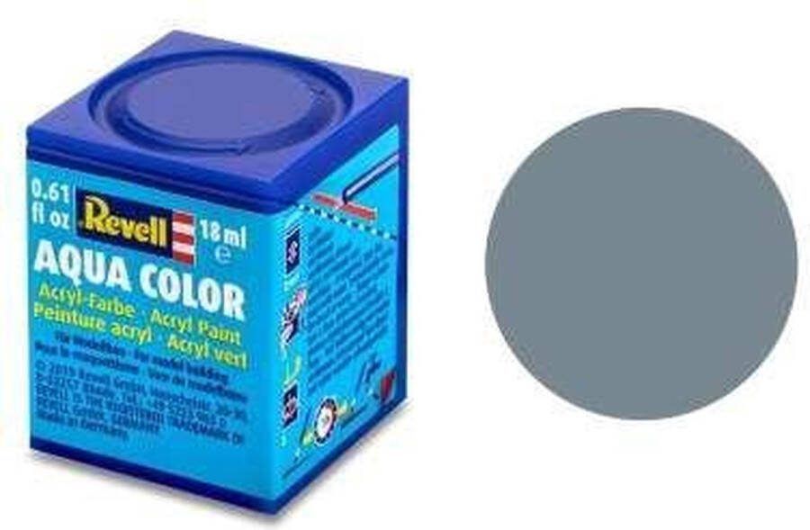 Revell Aqua #57 Grey Matt RAL7000 Acryl 18ml Verf potje