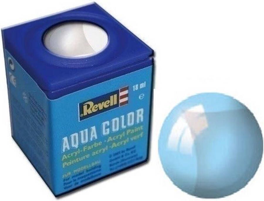 Revell Aqua #752 Blue Clear Acryl 18ml Verf potje