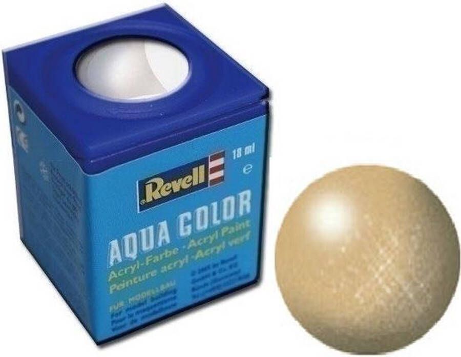 Revell Aqua #94 Gold Metallic Acryl 18ml Verf potje