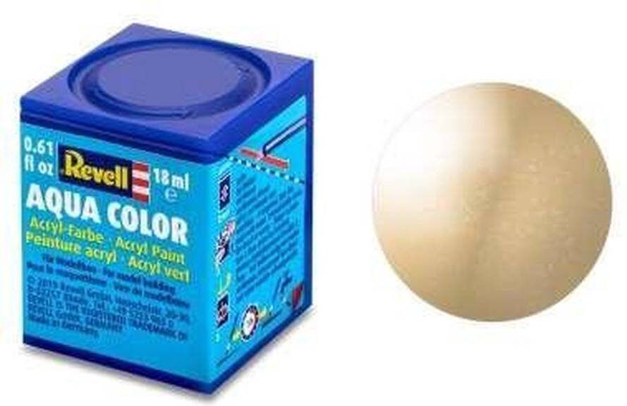 Revell Aqua #94 Gold Metallic Acryl 18ml Verf potje
