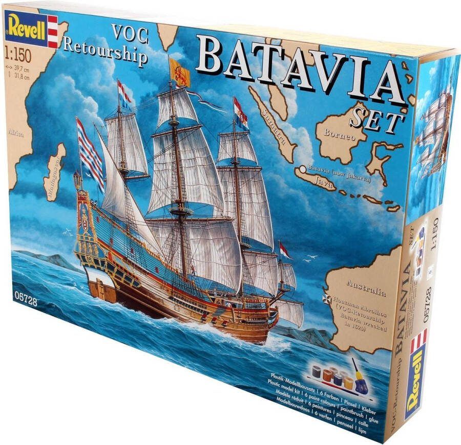 Revell Batavia geschenkset schaal 1150