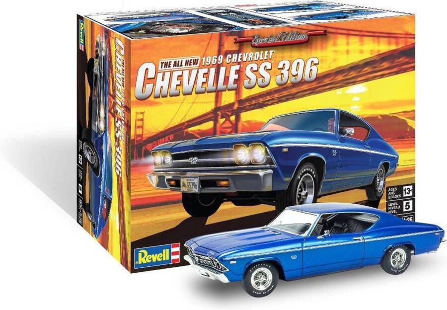 Revell Chevelle SS 396 Special Edition 1969 Chevrolet Schaal 1:25 kit