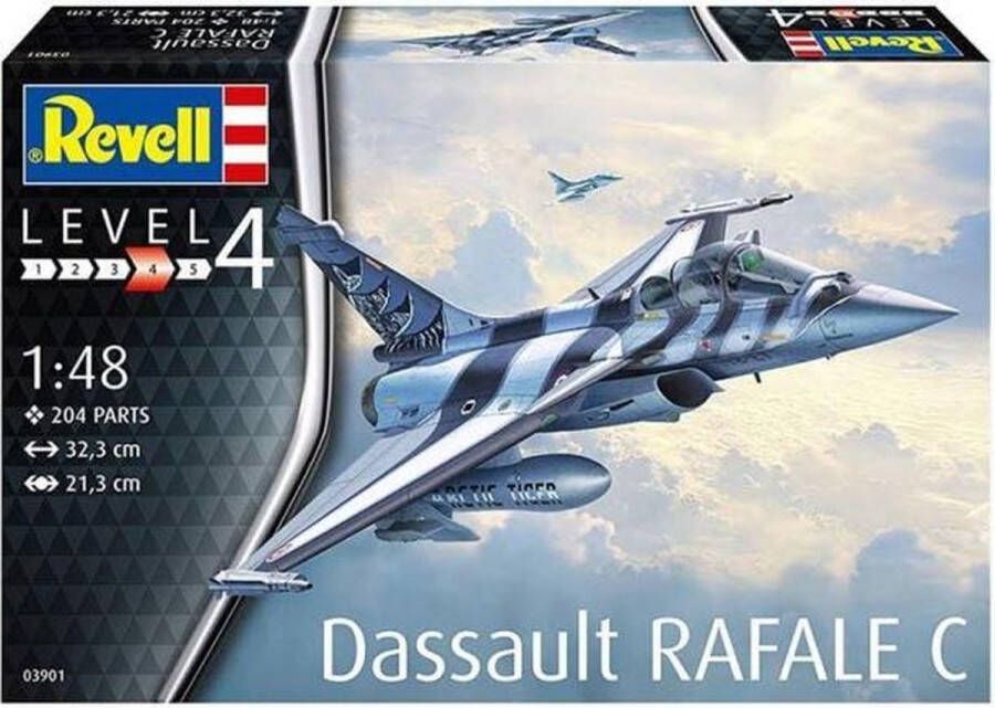 Revell 1:48 03901 Dassault Aviation Rafale C Plastic Modelbouwpakket