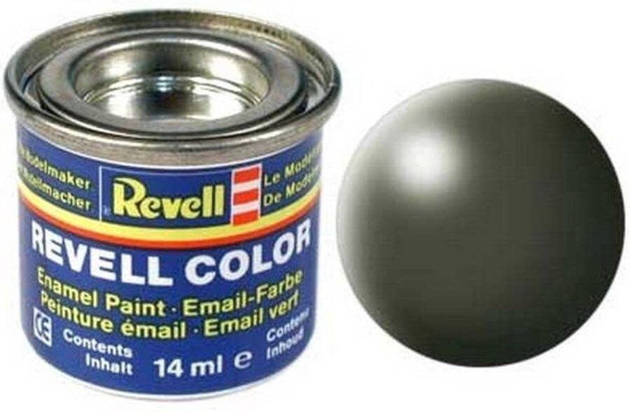 Revell Email Verf 14 ml nr 361 Olijfgroen Zijdemat