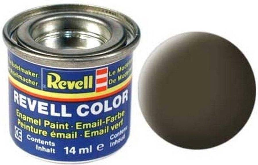 Revell Email Verf 14 ml nr 40 Zwartgroen Mat