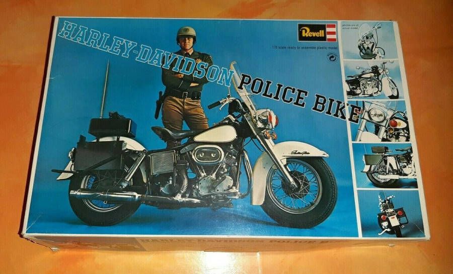 Revell harley davidson politie moter