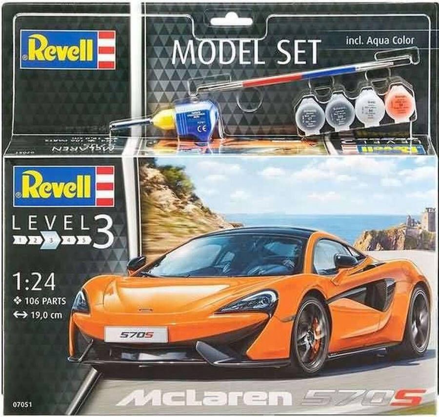 Revell modelbouwset McLaren 570S 190 mm schaal 1:24