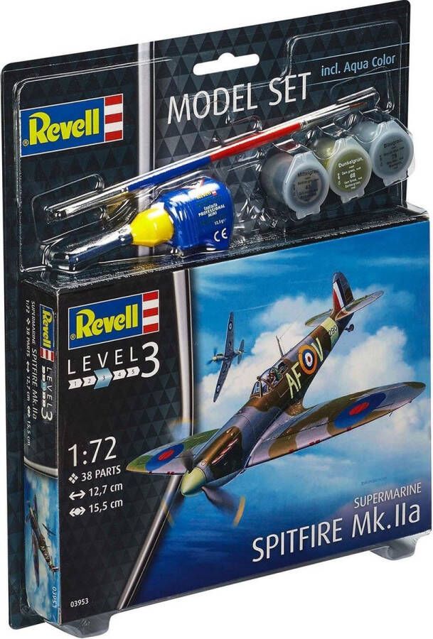 Revell Modelbouwset Spitfire Mk.iia 155 Mm Schaal 1:72