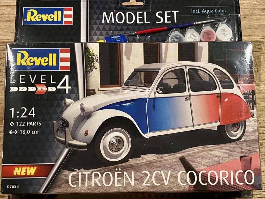 Revell Modelbouwpakket Citroen 2CV Cocorico