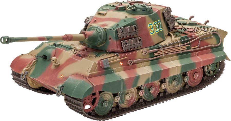 Revell modelbouwpakket : Tiger II Ausf. B Henschel Turret Tank 1:35