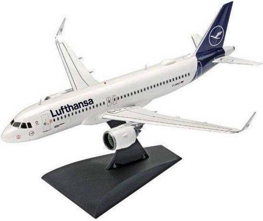 Revell Modelbouwset Airbus A320 Lufthansa 1:144 Wit 51-delig