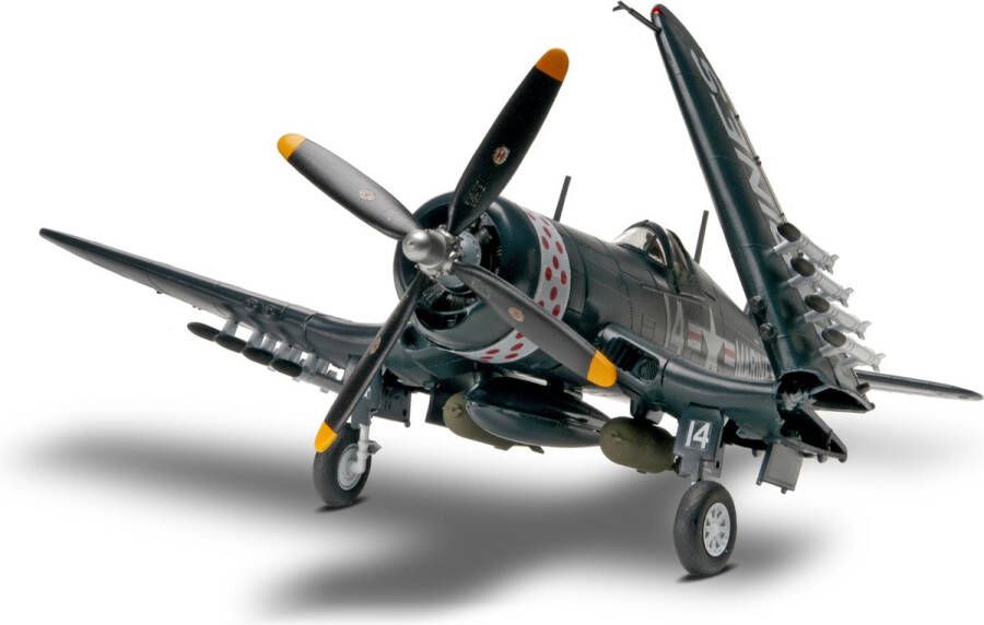 Revell Modelbouwset Corsair F4u-4 1:48 Donkergroen 75-delig