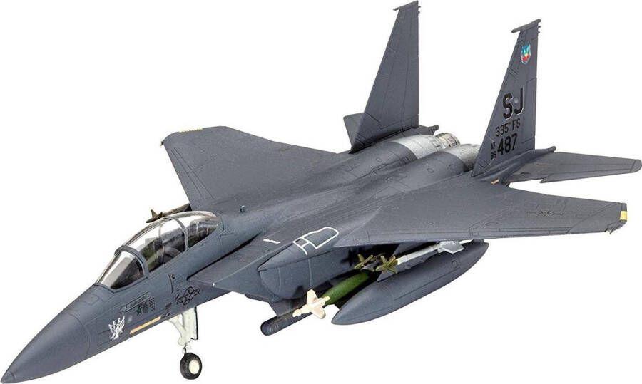 Revell 1:144 03972 F-15E Strike Eagle & bombs Plastic Modelbouwpakket