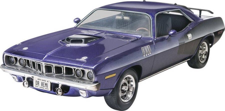 Revell 1:24 12943 1971 Plymouth Hemi Cuda 426 Plastic Modelbouwpakket