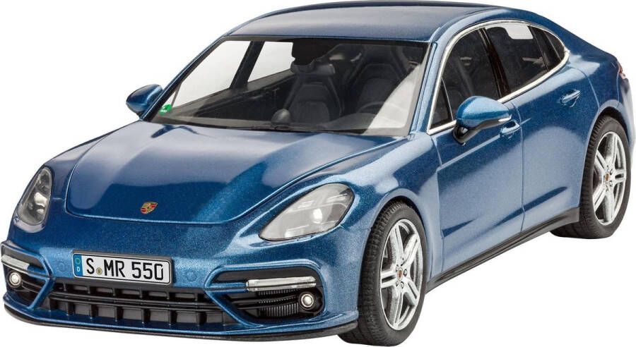 Revell Modelbouwset Porsche Panamera 1:24 Blauw 98-delig