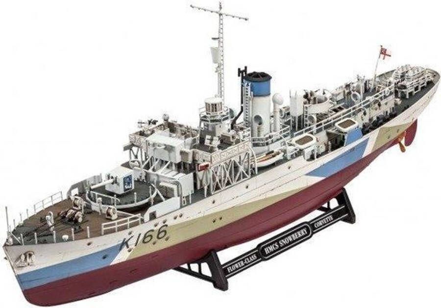 Revell 1:144 05132 Flower Class Corvette HMCS Snowberry Plastic Modelbouwpakket